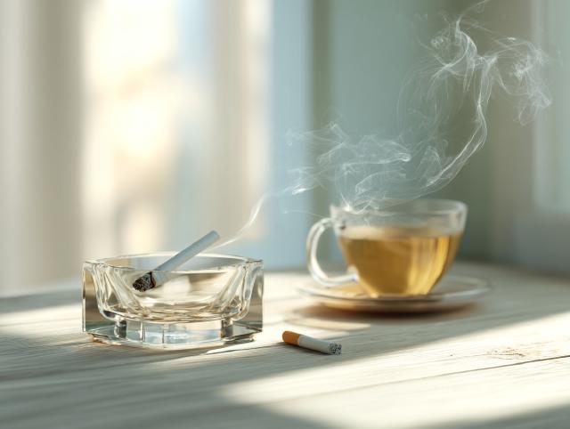 cigarettes and stress — the illusion of calm