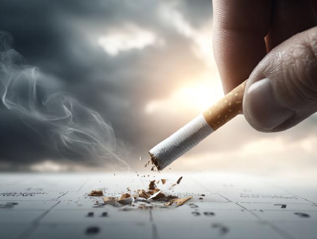 why quitting smoking abruptly often leads to a lapse