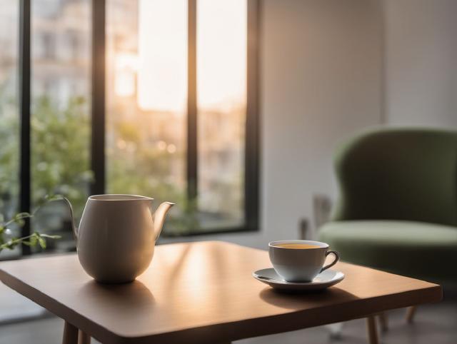 A quiet morning reset with tea and a notebook instead of smoking